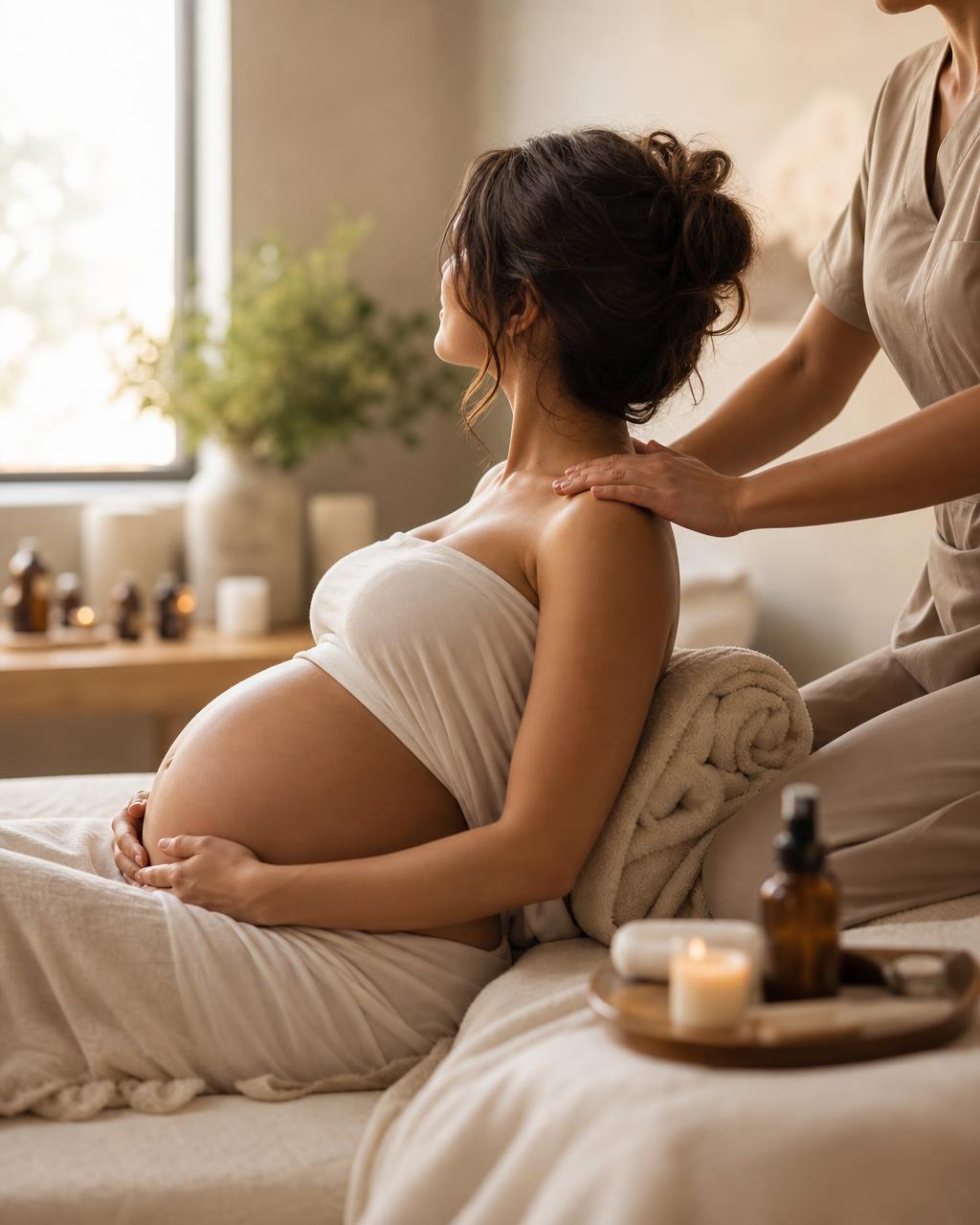 Prenatal lymphatic drainage at Image Studios